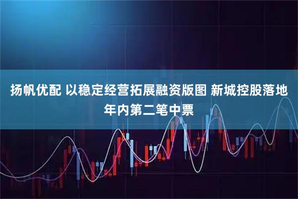 扬帆优配 以稳定经营拓展融资版图 新城控股落地年内第二笔中票