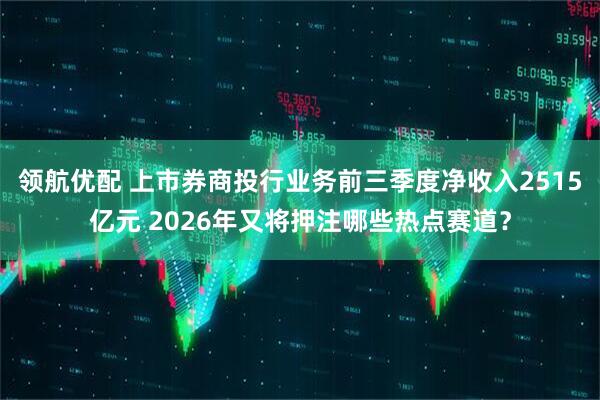 领航优配 上市券商投行业务前三季度净收入2515亿元 2026年又将押注哪些热点赛道？