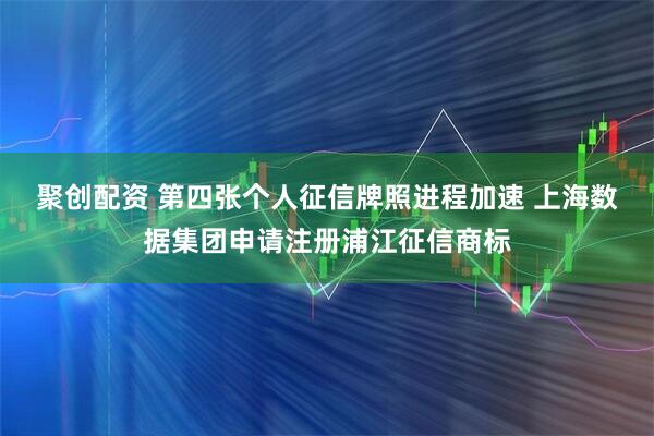 聚创配资 第四张个人征信牌照进程加速 上海数据集团申请注册浦江征信商标